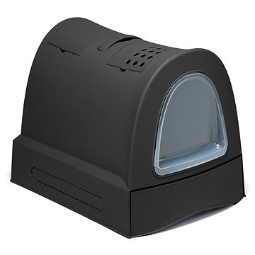 

IMAC Krytý kočičí záchod s výsuvnou zásuvkou 40 × 56 × 42,5 cm antracitový