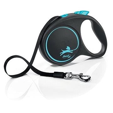 

Flexi Black Design L pásek 5 m/50 kg modré