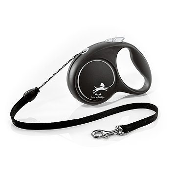 

Flexi Black Design M lanko 5 m/20 kg černé