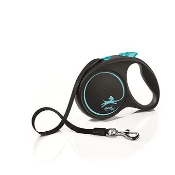 

Flexi Black Design M pásek 5 m/25 kg modré