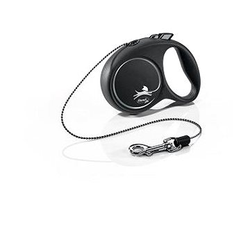 

Flexi Black Design XS lanko 3 m/8 kg černé