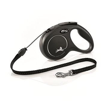

Flexi New Classic M lanko 5 m/20 kg černé