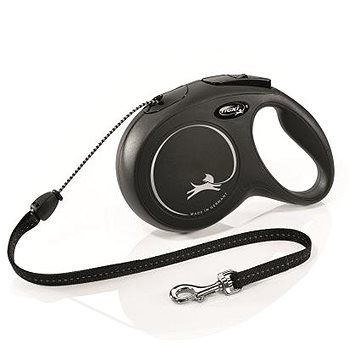 

Flexi New Classic M lanko 8 m/20 kg černé