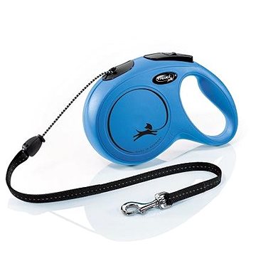 

Flexi New Classic M lanko 8 m/20 kg modré