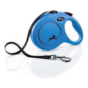 

Flexi New Classic L pásek 8 m/50 kg modré