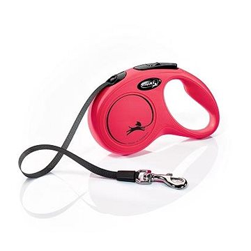 

Flexi New Classic S pásek 5 m/15 kg červené