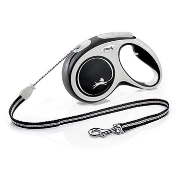 

Flexi New Comfort M lanko 5 m/20 kg černé