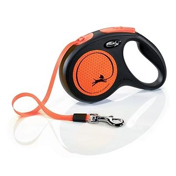 

Flexi New Neon M pásek 5 m/25 kg oranžové