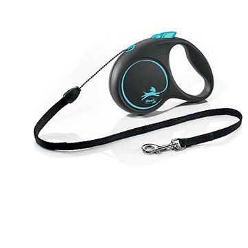 

Flexi Black Design S lanko 5 m/12 kg modré
