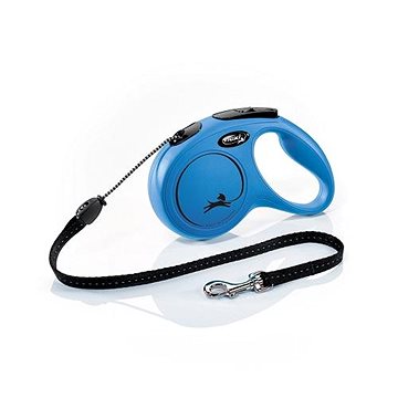 

Flexi New Classic M lanko 5 m/20 kg modré