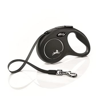 

Flexi New Classic S pásek 5 m/15 kg černé