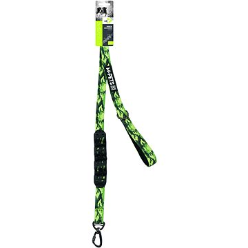 

M-Pets FLEX Protitahací vodítko s bezpečnostní karabinou camouflage 120 cm