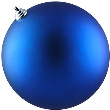 

DECOLED Vánoční ozdoby - koule plastová, modrá matná, průměr 20 cm