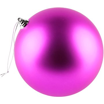 

DECOLED Vánoční ozdoby - koule plastová, růžová matná, průměr 20 cm