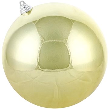 

DECOLED Vánoční ozdoby - koule plastová, zlatá lesklá, průměr 20 cm