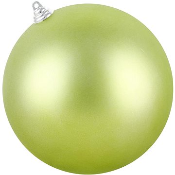 

DECOLED Vánoční ozdoby - koule plastová, zelená matná, průměr 20 cm