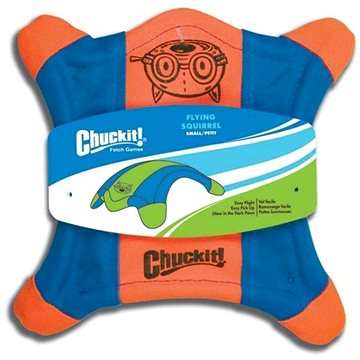 

Chuckit! Létající talíř S - veverka - oranžovo - modrá