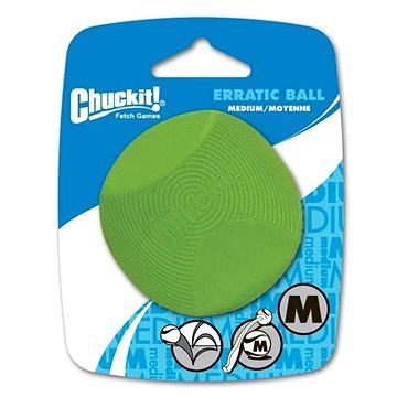 

Chuckit! Míček Erratic Medium 6,5 cm - 1 na kartě