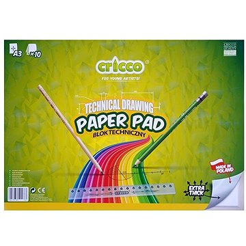 CRICCO A3, 10 listů, 170g/m2, bílý papír