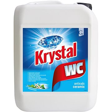

KRYSTAL WC kyselý na keramiku, modrý 5 l