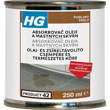 

HG absorbovač oleje a mastných skvrn 300 ml