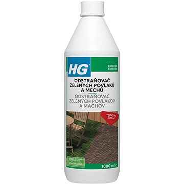 

HG odstraňovač zelených povlaků a mechů 1 l