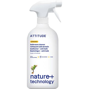 

ATTITUDE Čistič na koupelny s vůní citronové kúry s rozprašovačem 800 ml