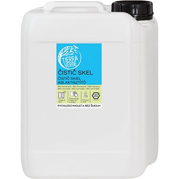 

TIERRA VERDE čistič skel BIO Pomeranč a citronela 5 l