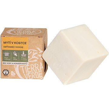 

TIERRA VERDE mytí v kostce s vůní bio silice vavřín kubébový 165 g