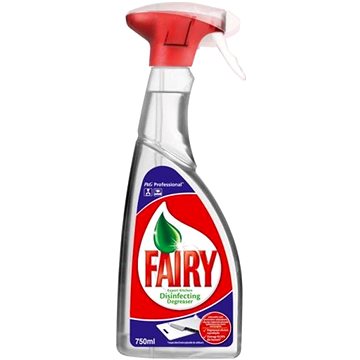 FAIRY Professional 2v1 dezinfekční odmašťovací sprej 750 ml - Odmašťovač do kuchyně