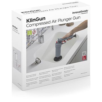 

InnovaGoods KlinGun pro odstraňování nečistot z odtoků