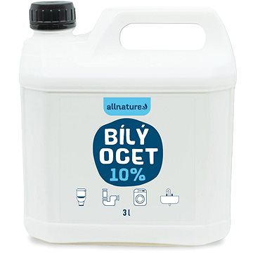 

ALLNATURE Bílý ocet 10% 3 l