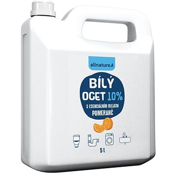 

ALLNATURE Bílý ocet 10 % s vůní pomeranče 5 l