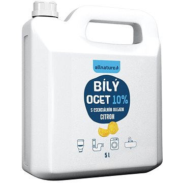 

ALLNATURE Bílý ocet 10 % s vůní citrónu 5 l