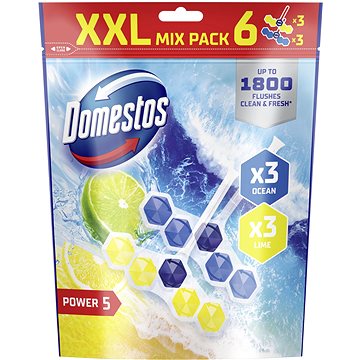 

DOMESTOS Power 5 Limetka / Ocean 6 × 50 g