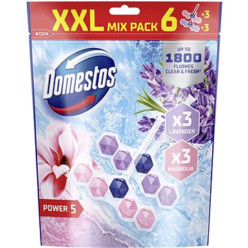 

DOMESTOS Power 5 Magnolie / Levandule 6 × 50 g