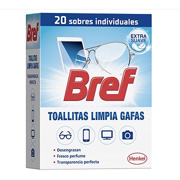 

BREF Ubrousky na brýle 20 ks