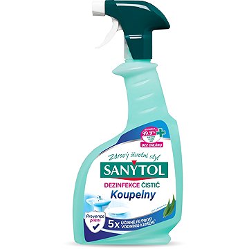 

SANYTOL Dezinfekční čistič na koupelny 500 ml