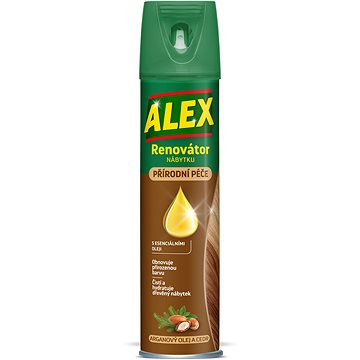

ALEX aerosol renovátor nábytku arganový olej a cedr 400 ml
