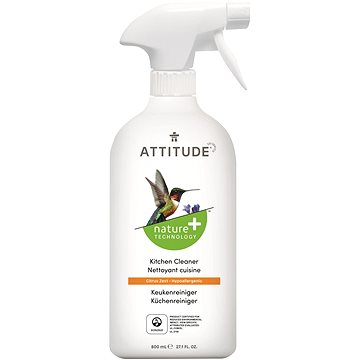 

ATTITUDE Čistič na kuchyně s vůní citronové kúry s rozprašovačem 800 ml
