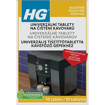 

HG univerzální tablety na čištění kávovarů 10 ks
