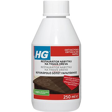 

HG restaurátor nábytku pro tmavé druhy dřeva 250 ml