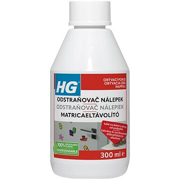 

HG odstraňovač nálepek 300 ml