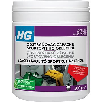 

HG proti nepříjemným pachům sportovního oblečení 500 g