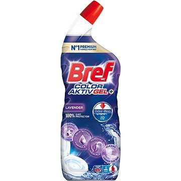 

Bref Excellence Gel Color Aktiv+ WC čistič 100% ochrana před nečistotami 700ml