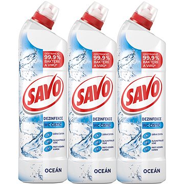 

SAVO Oceán WC gel 3× 700 ml