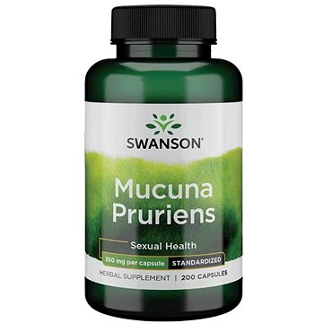 

Swanson Mucuna Pruriens Extrakt (Sametové fazole), 350 mg, 200 kapslí