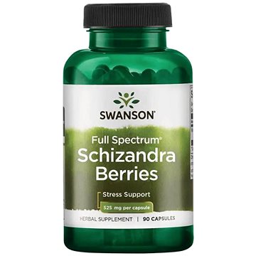 

Swanson Full Spectrum Schisandra Berries (Klanopraška čínská), 525 mg, 90 kapslí