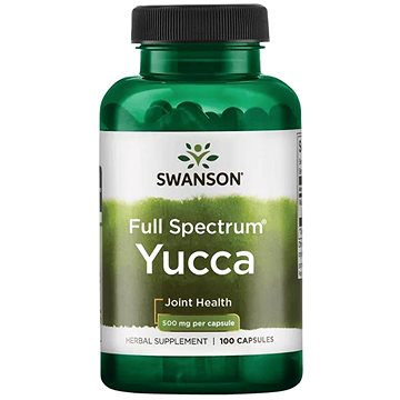 

Swanson Yucca (Juka), 500 mg, 100 kapslí