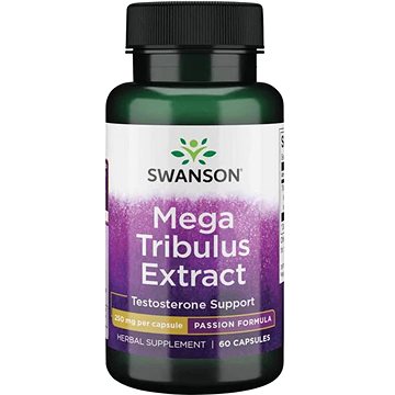 

Swanson Mega Tribulus Extrakt (Kotvičník zemní), 250 mg, 60 kapslí - EXPIRACE 7/23